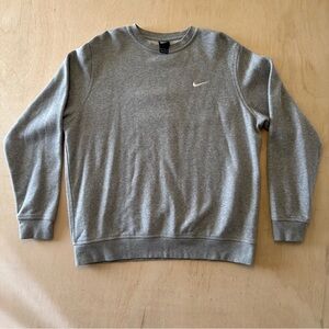 Nike Men's Classic Gray Crewneck Sweater
